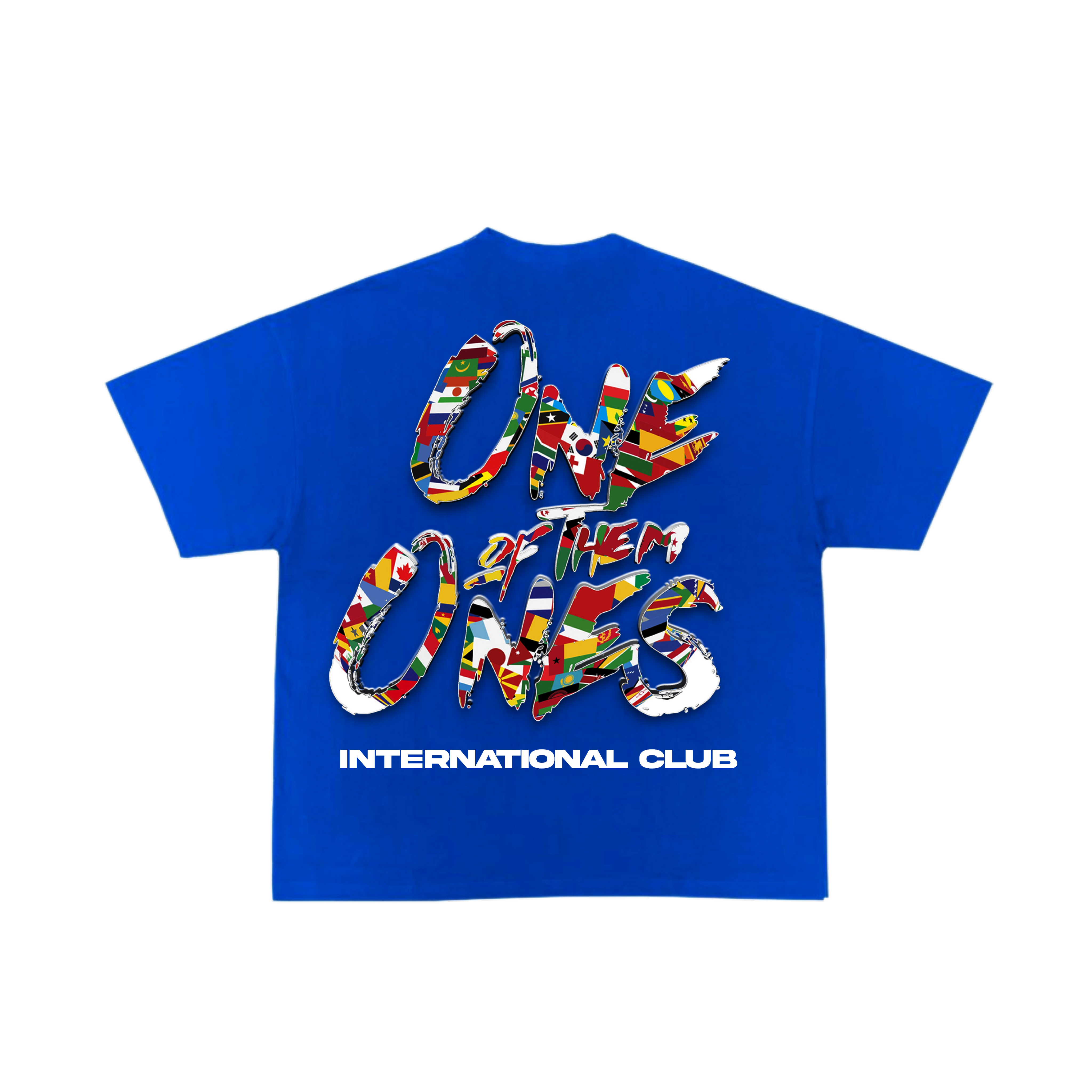 Organik Lyfestyle - 1OFTHEM1's International Club - Blue T-Shirt
