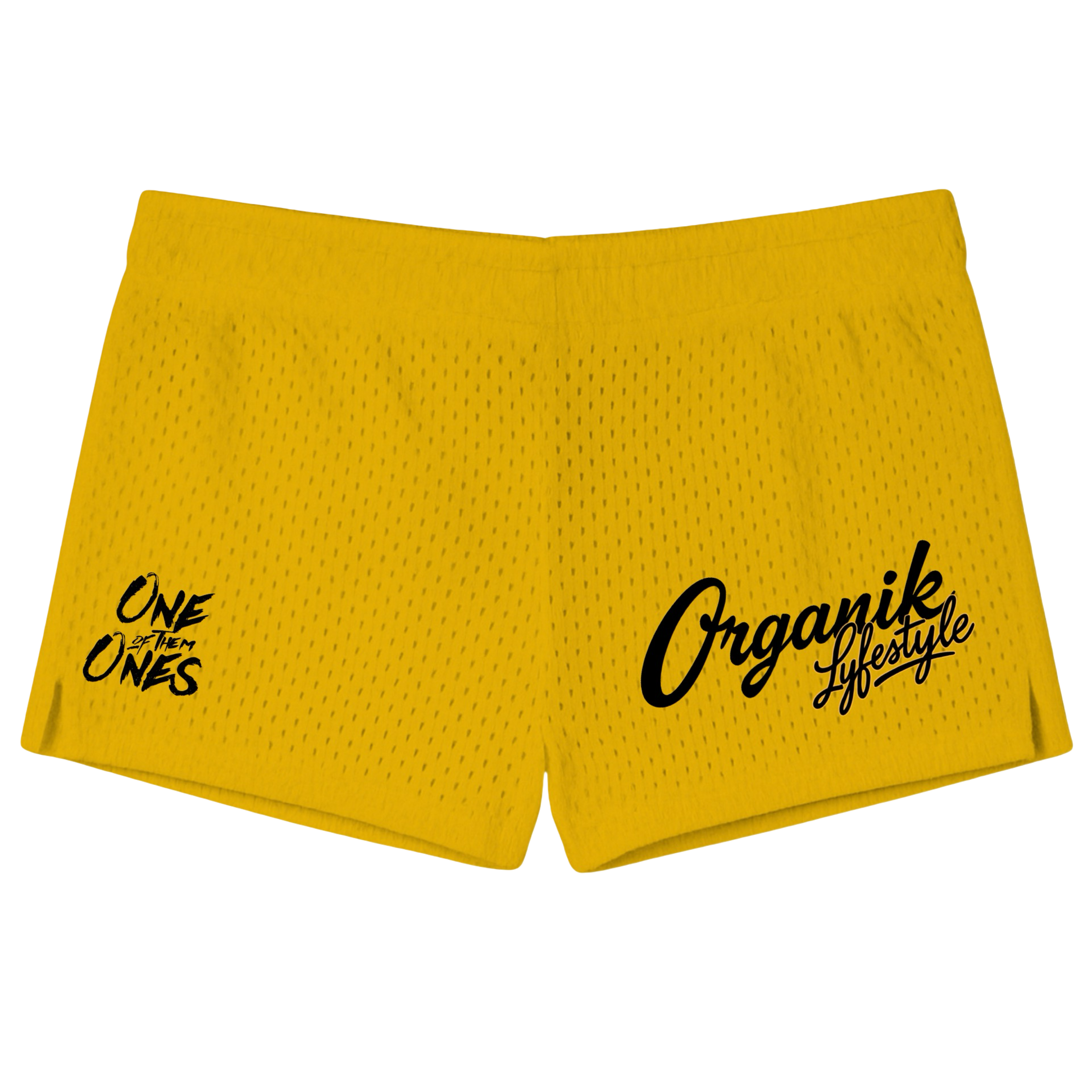 Organik Lyfestyle Woman’s Mesh Shorts - World Domination