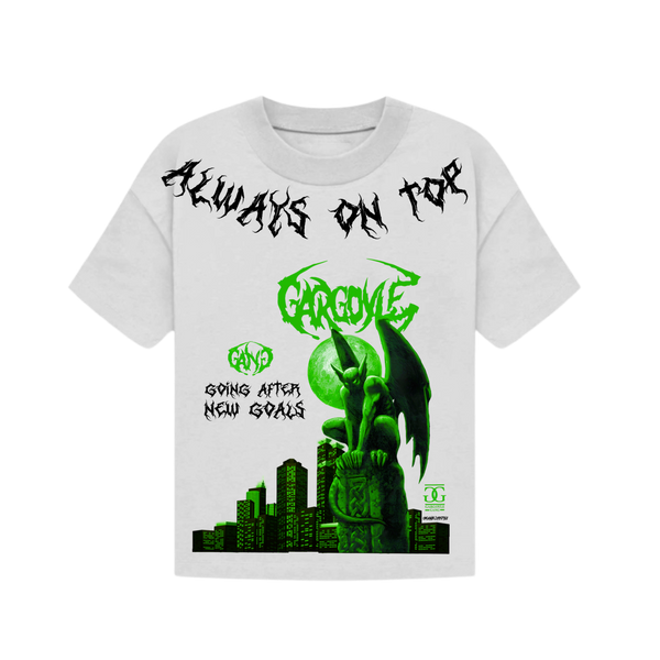 Organik Lyfestyle - Always On Top - White T-Shirt
