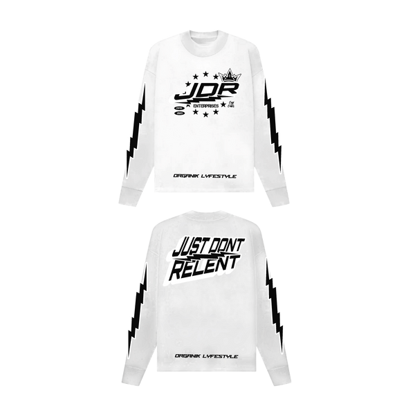 Organik Lyfestyle - JDR White Long Sleeve