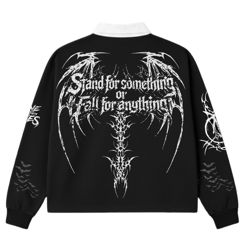 Unbreakable Long Sleeve Polo Sweatshirt