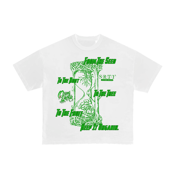 Organik Lyfestyle - SRTF T-Shirt - White