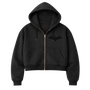 Women's Crop Zip Hoodie
