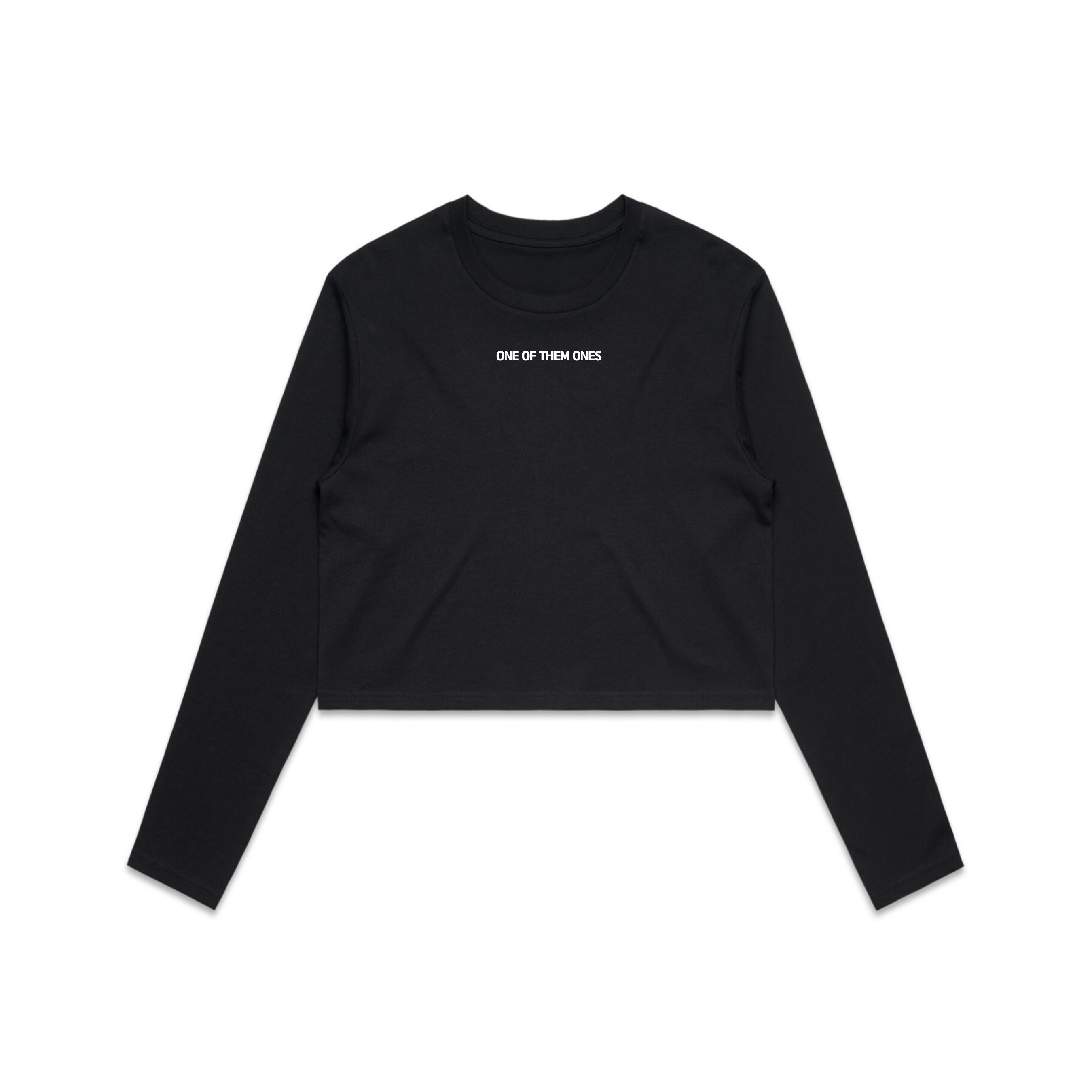 One Of Them Ones Women's Cropped Longsleeve