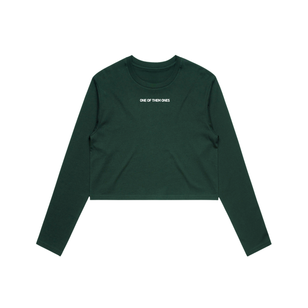 One Of Them Ones Women's Cropped Longsleeve