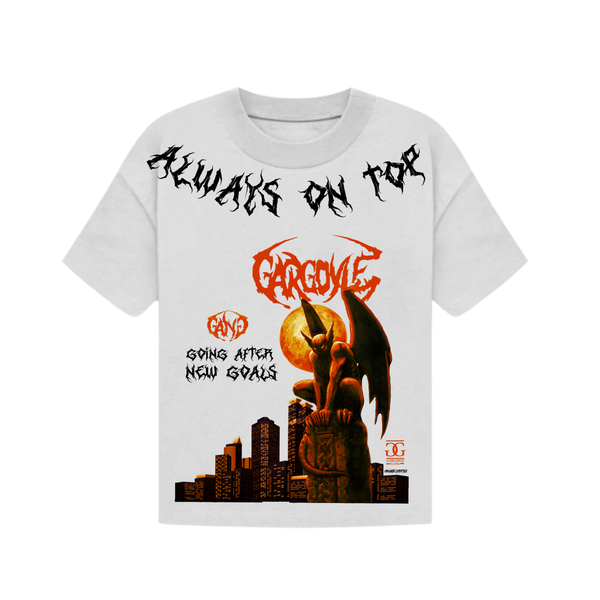 Organik Lyfestyle - Always On Top - White T-Shirt