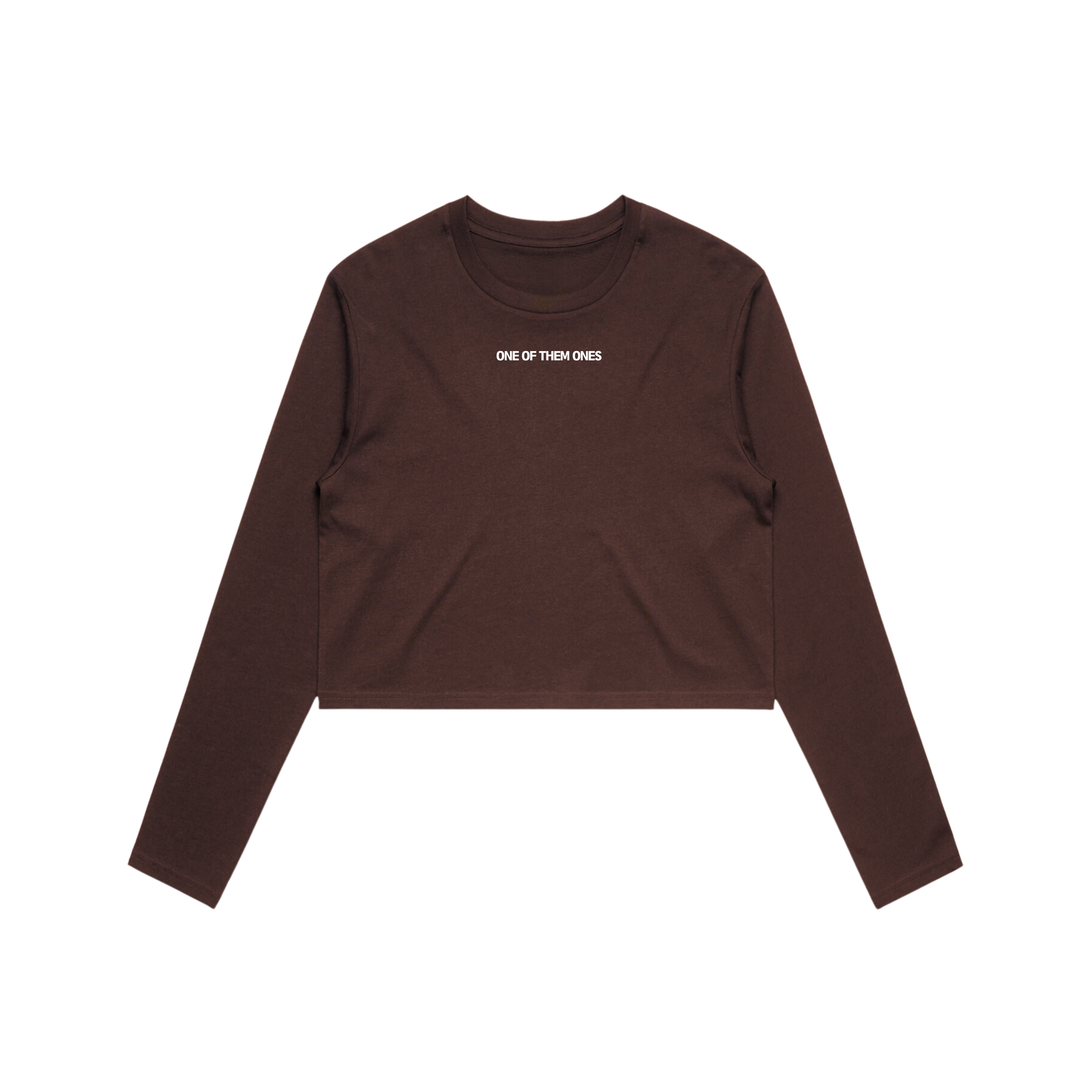 One Of Them Ones Women's Cropped Longsleeve