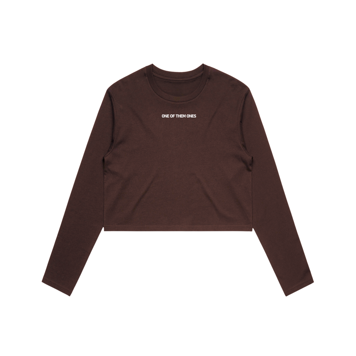 One Of Them Ones Women's Cropped Longsleeve