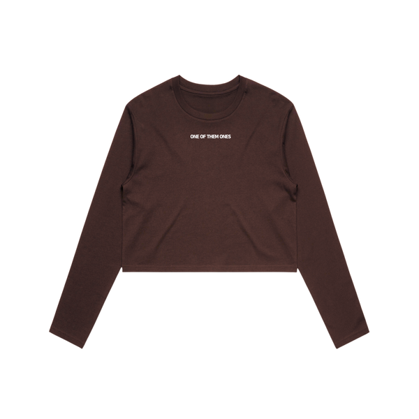 One Of Them Ones Women's Cropped Longsleeve