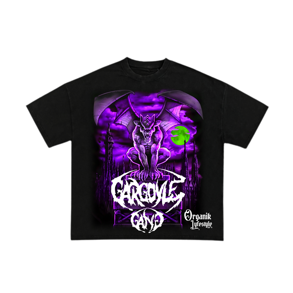 Organik Lyfestyle - Gargoyle G.A.N.G - Black & Purple