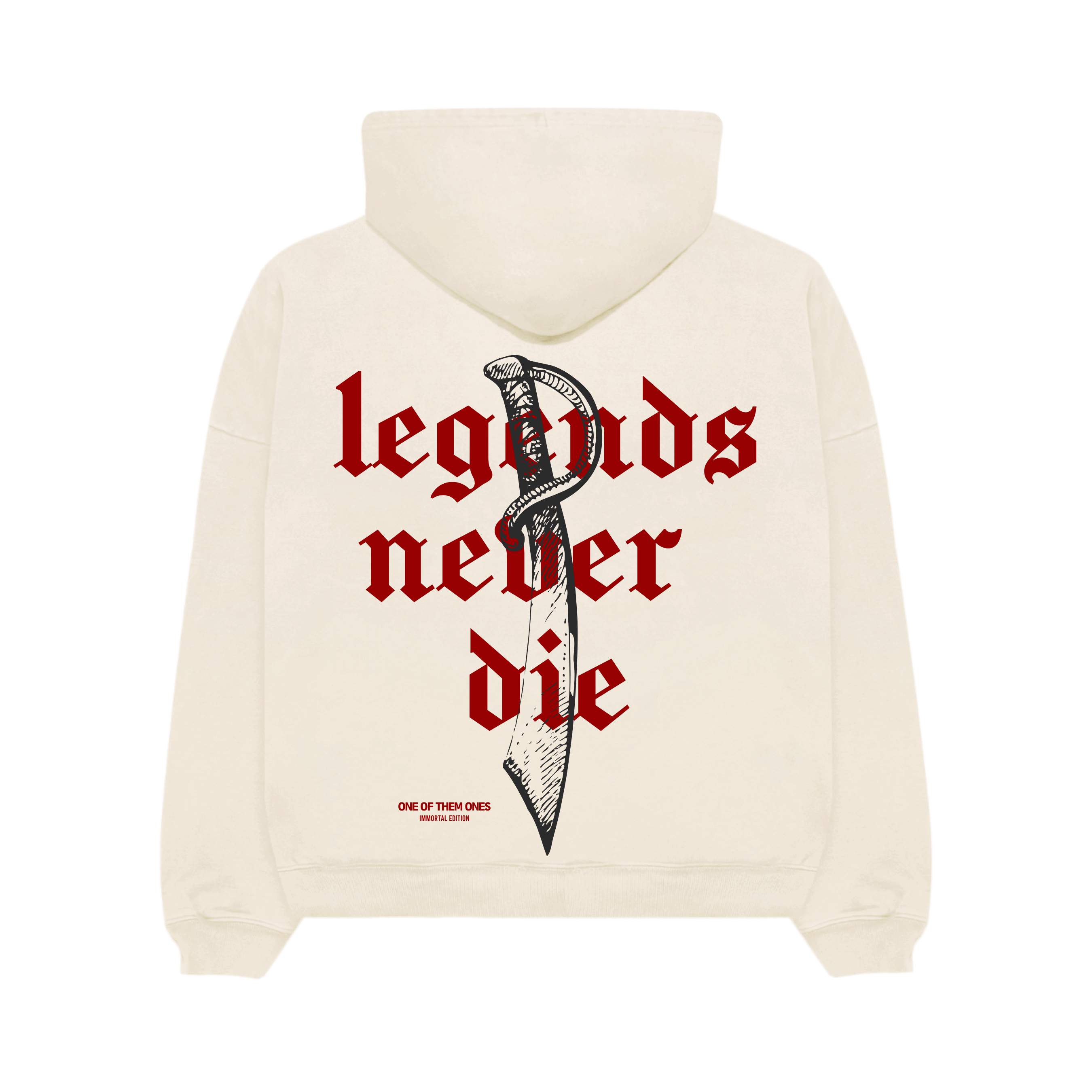 One Of Them Ones Immortal Edition - Plush Hoodie