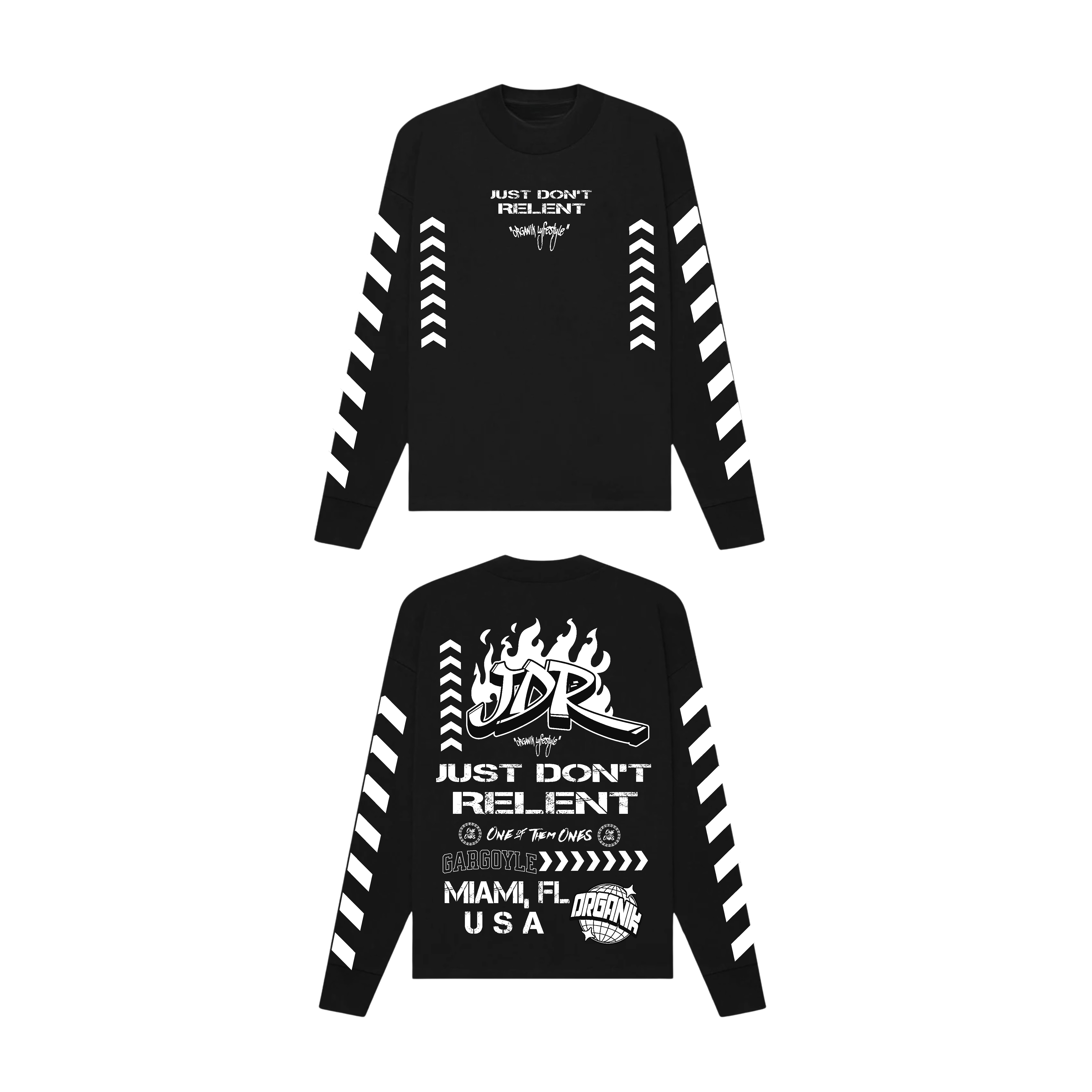 Organik Lyfestyle - Just Dont Relent Long Sleeve