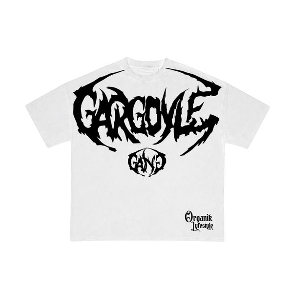 Organik Lyfestyle - Gargoyle G.A.N.G T-Shirt - White