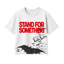 Stand For Something - Luxury Distressed Edge T-Shirt