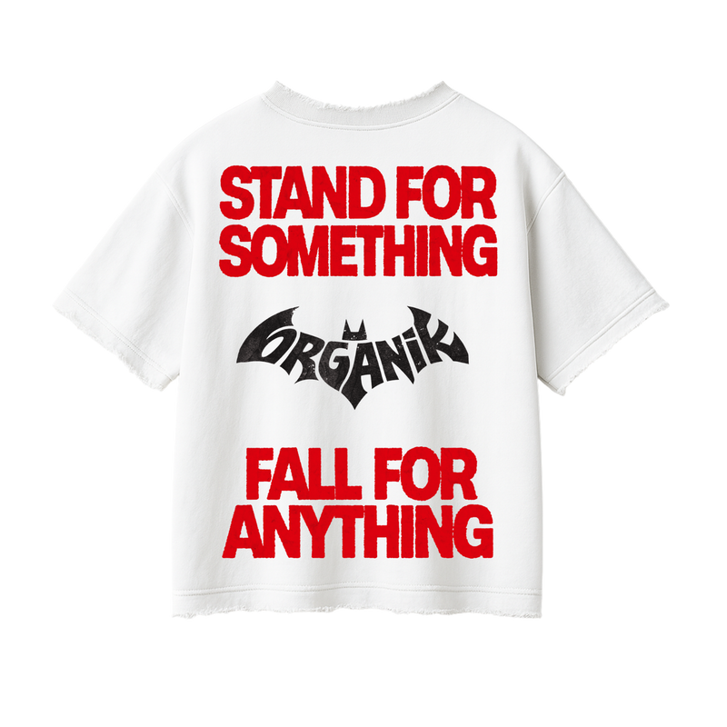 Stand For Something - Luxury Distressed Edge T-Shirt