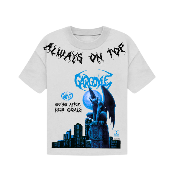 Organik Lyfestyle - Always On Top - White T-Shirt
