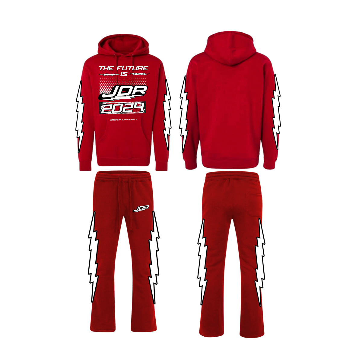 Organik Lyfestyle - The Future Is JDR Hoodie Set