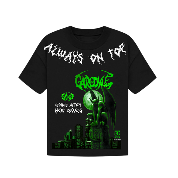 Organik Lyfestyle - Always On Top - Black T-Shirt