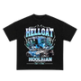 Organik Lyfestyle - Hellcat Hooligan T-Shirt - Black & Blue