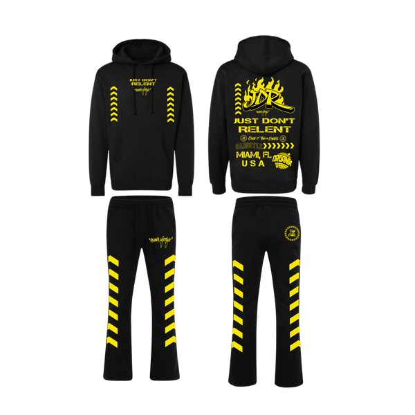 Organik Lyfestyle - Just Dont Relent Hoodie Set