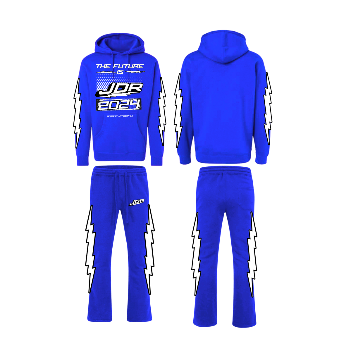 Organik Lyfestyle - The Future Is JDR Hoodie Set