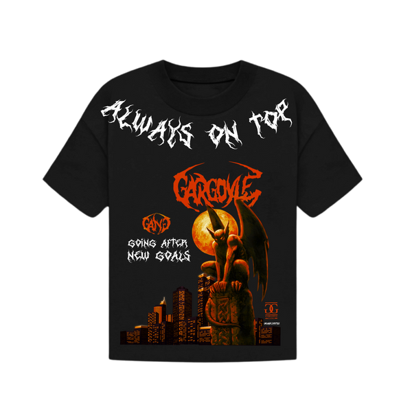 Organik Lyfestyle - Always On Top - Black T-Shirt