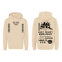Organik Lyfestyle - Just Dont Relent Creme Hoodie
