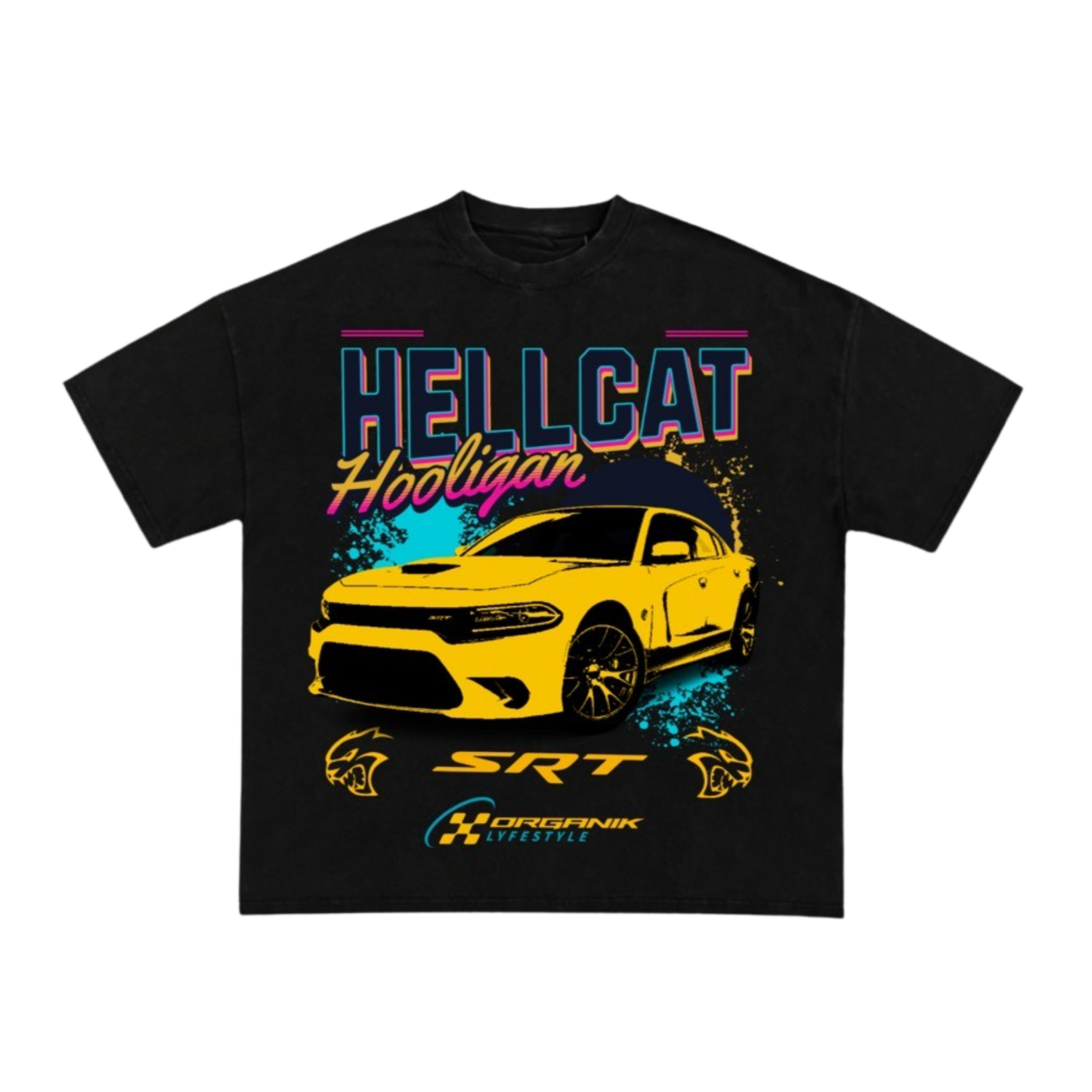 Organik Lyfestyle - Hellcat Hooligan T-Shirt - Black