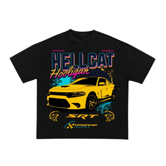 Organik Lyfestyle - Hellcat Hooligan T-Shirt - Black