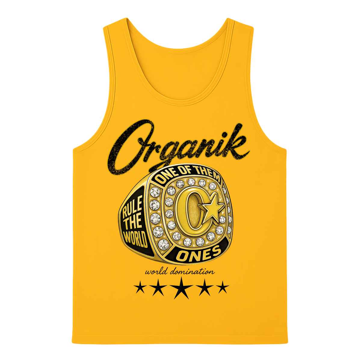 Organik Lyfestyle World Domination Tank Top