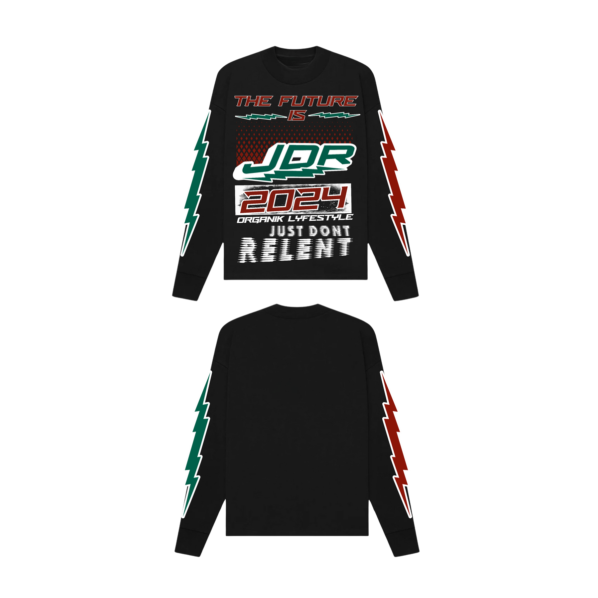 Organik Lyfestyle - The Future Is JDR Long Sleeve