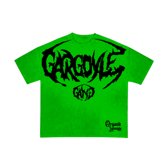 Organik Lyfestyle - Gargoyle G.A.N.G T-Shirt - Green