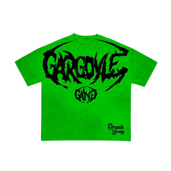 Organik Lyfestyle - Gargoyle G.A.N.G T-Shirt - Green