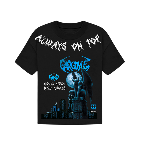 Organik Lyfestyle - Always On Top - Black T-Shirt