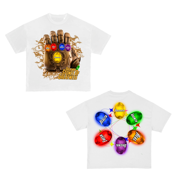 Organik Lyfestyle - Organik Stones Of Greatness - White