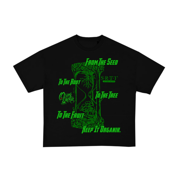 Organik Lyfestyle - SRTF T-Shirt - Black