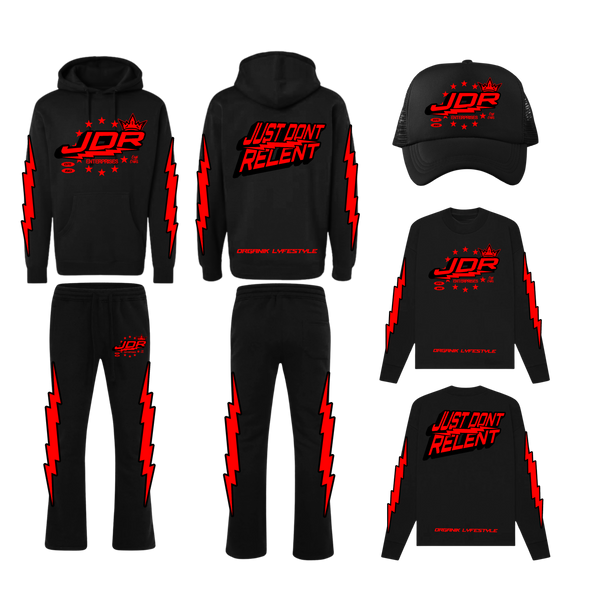 Organik Lyfestyle - JDR Bundle - Black And Red