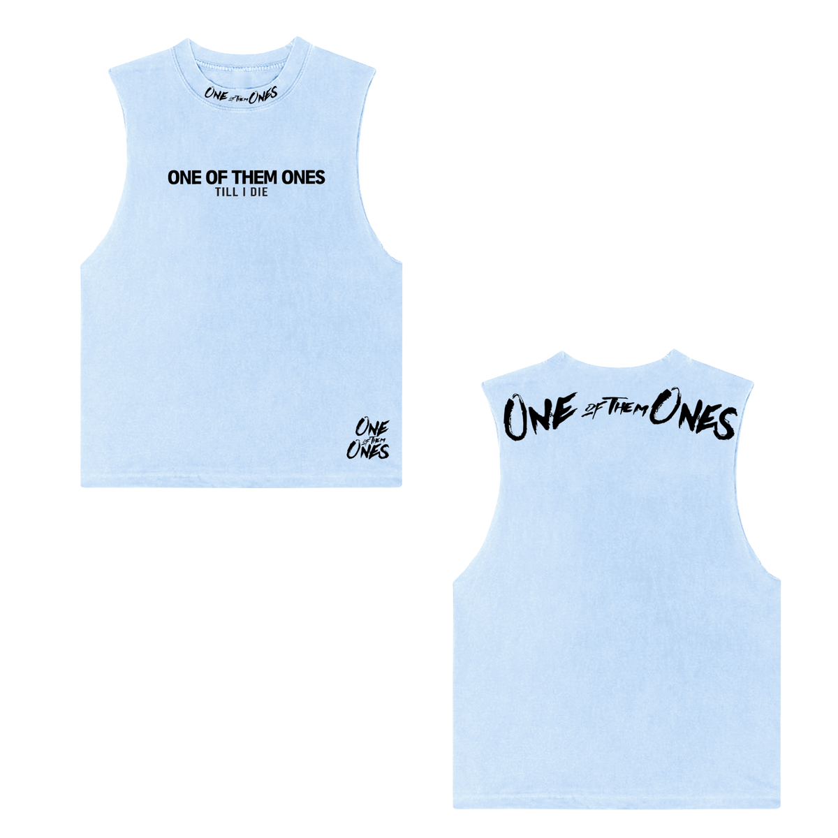 One Of Them Ones TIll I Die Pigment-Dyed Summer Cut Off