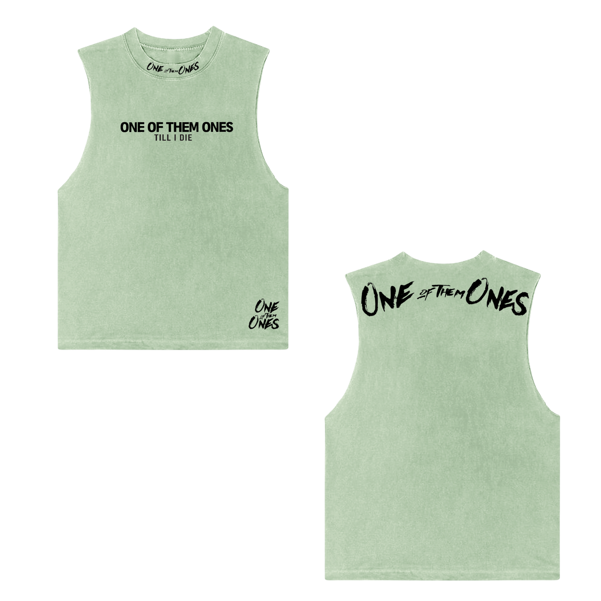 One Of Them Ones TIll I Die Pigment-Dyed Summer Cut Off