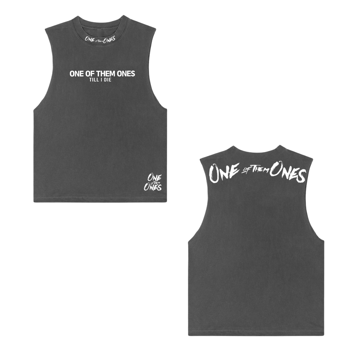 One Of Them Ones TIll I Die Pigment-Dyed Summer Cut Off