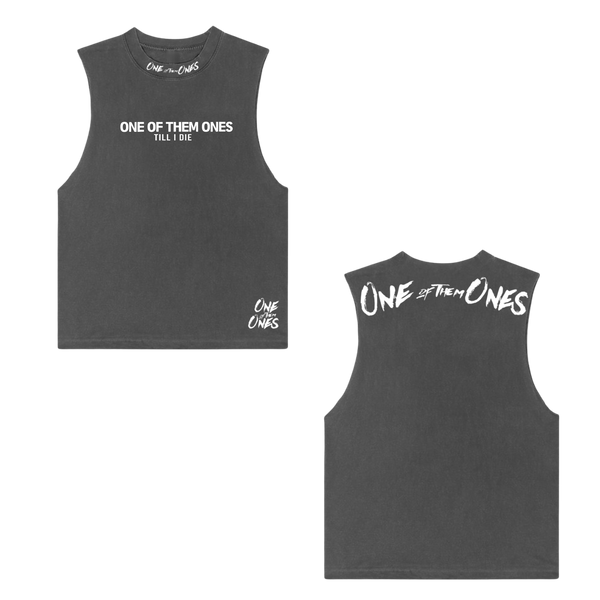 One Of Them Ones TIll I Die Pigment-Dyed Summer Cut Off