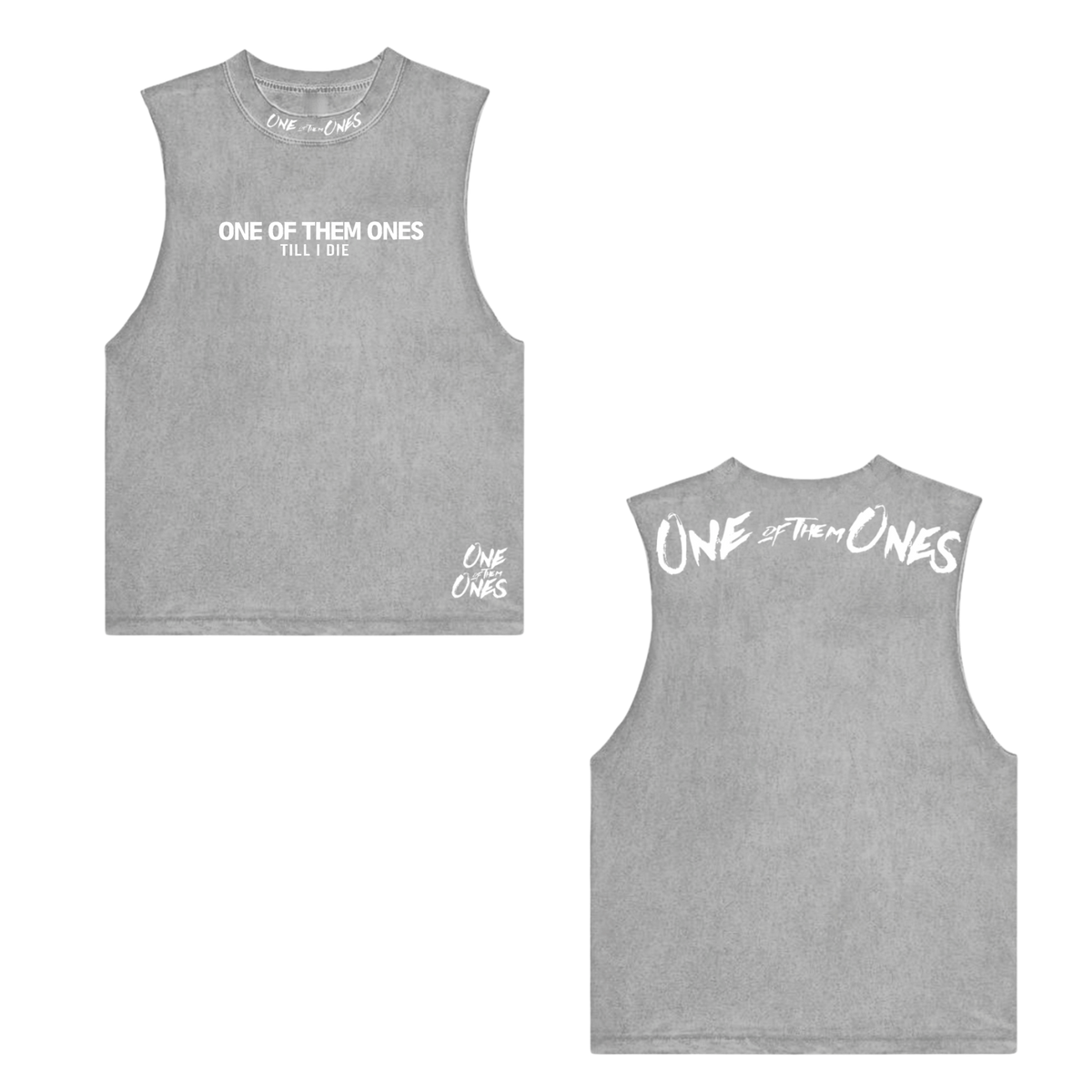 One Of Them Ones TIll I Die Pigment-Dyed Summer Cut Off