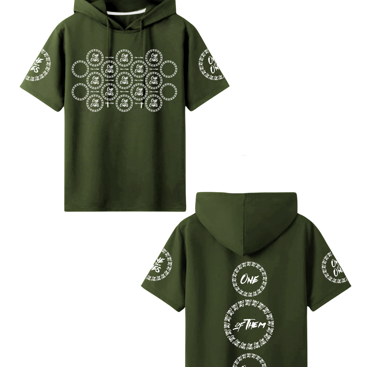 One Of Them Ones Circle Of Greatness  - Hooded T-Shirt