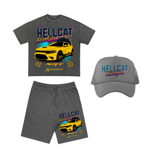 Organik Lyfestyle - Hellcat Hooligan Set - Grey