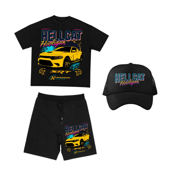 Organik Lyfestyle - Hellcat Hooligan Set - Black