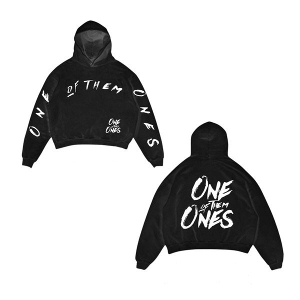 Organik Lyfestyle - 1OFTHEM1's Full Understanding Black Hoodie