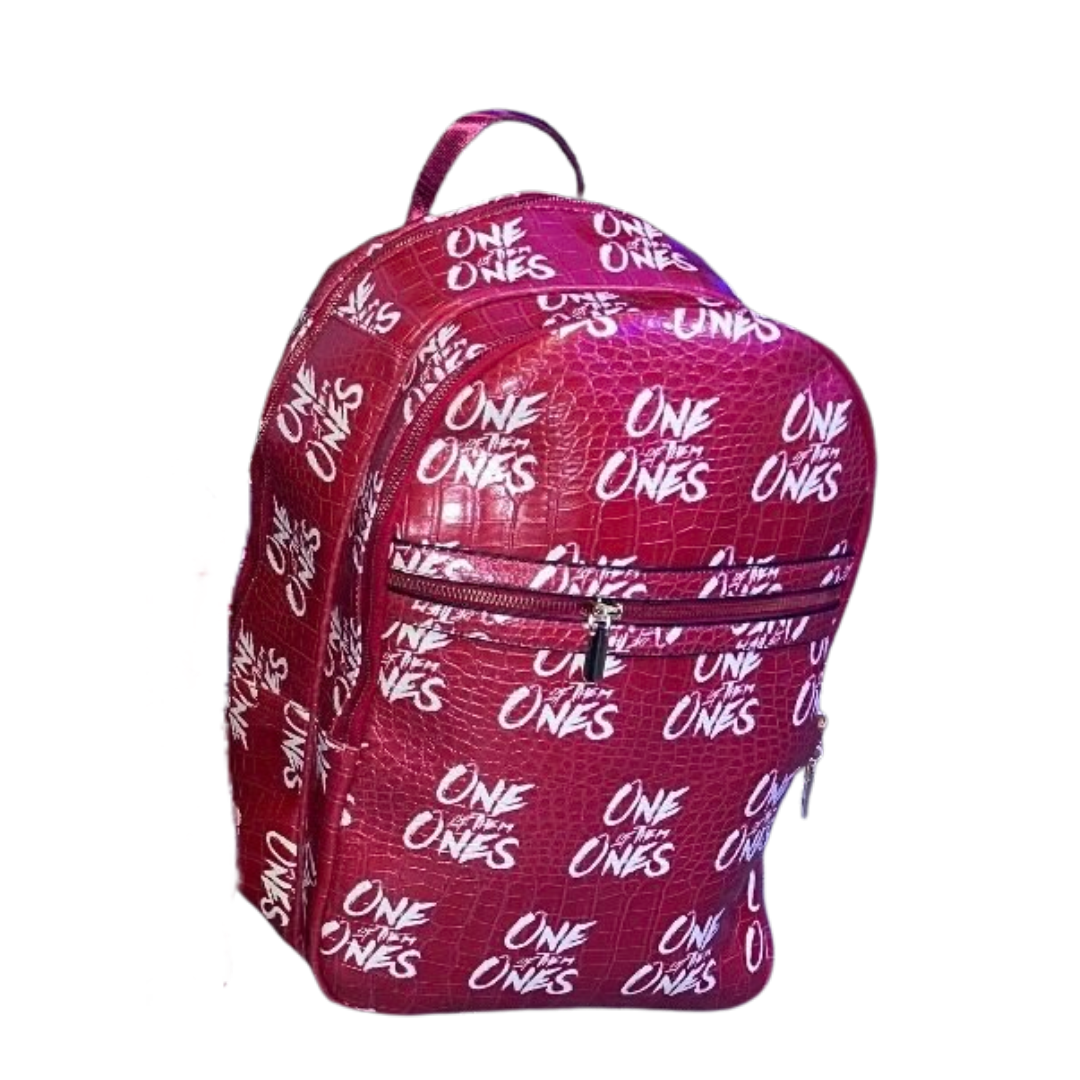 One Of Them Ones Millionaire BackPack- Red Colorway