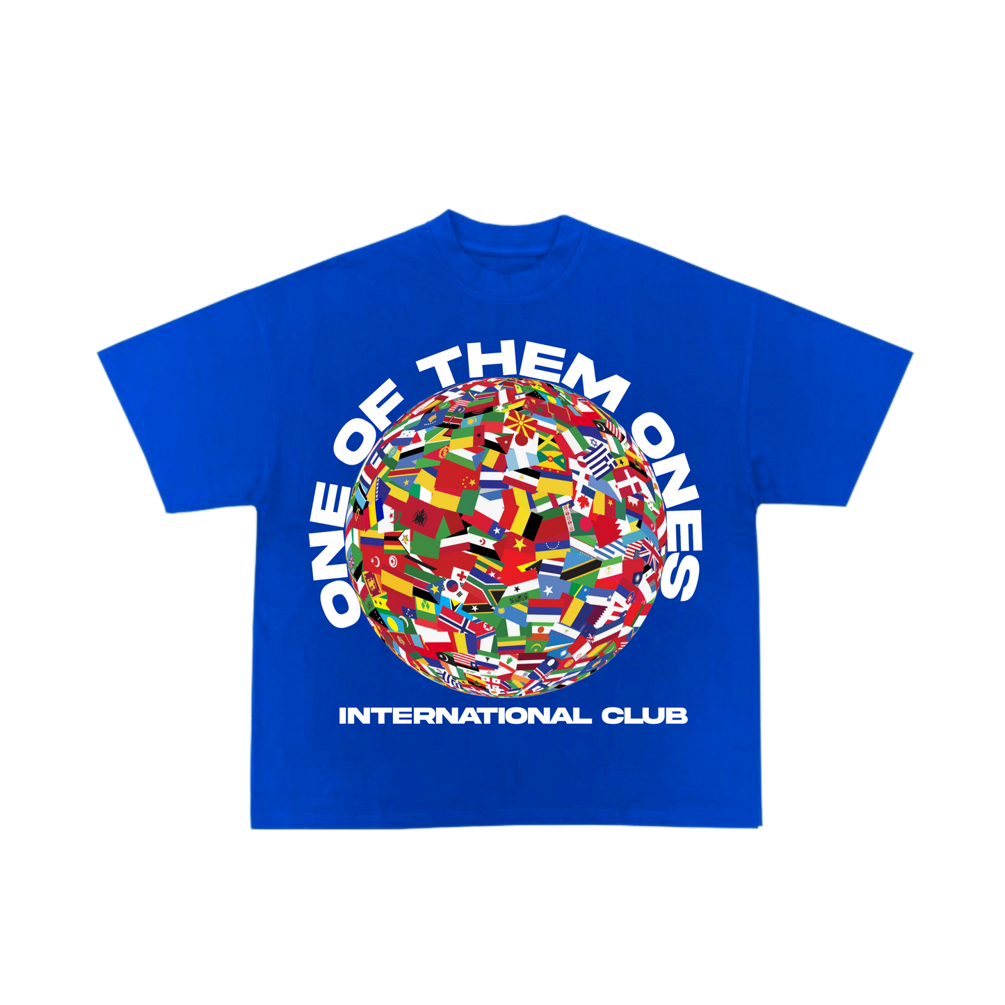 Organik Lyfestyle - 1OFTHEM1's International Club - Blue T-Shirt