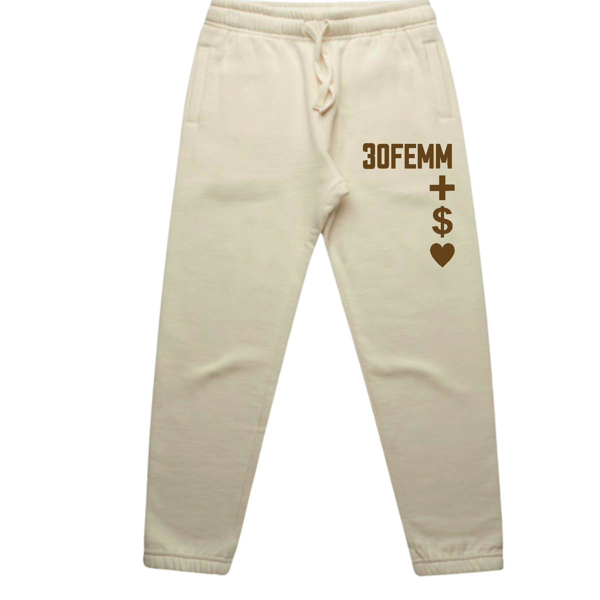 Organik Lyfestyle - 3OFEMM Tan Sweats