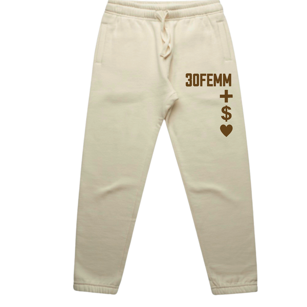 Organik Lyfestyle - 3OFEMM Tan Sweats